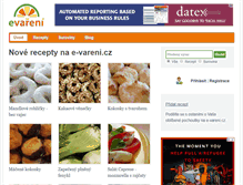Tablet Screenshot of e-vareni.cz